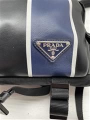 Prada 2VH043 Canvas Satchel Over The Shoulder Messenger Bag